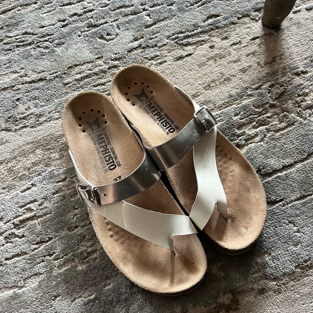 Women’s Mephisto Helen Silver Condor Leather